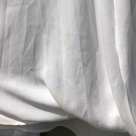 Tobi White Chiffon Top - Picture 4 of 5